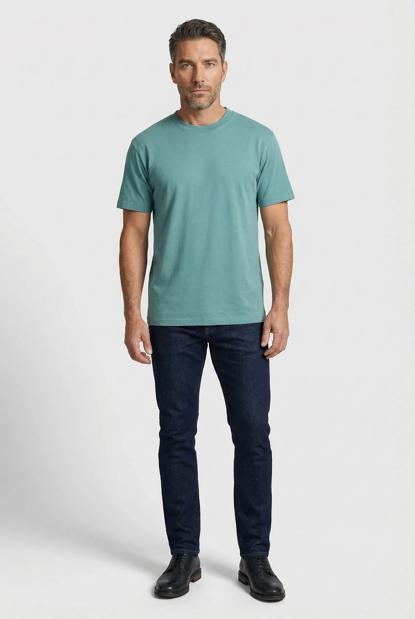 Dalston Heavyweight Cotton T-Shirt - 3 Pack - Image 4