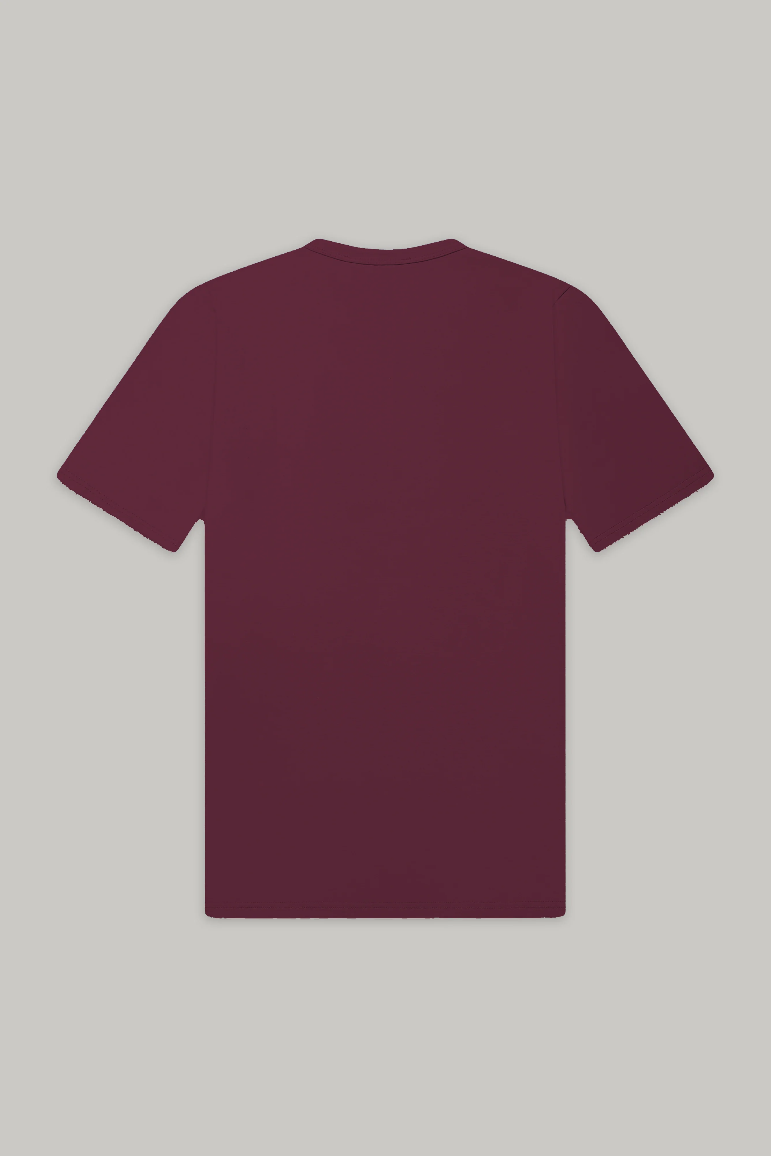 Hoxton Raglan Sleeve Fitted T-Shirt - Burgundy - Image 8
