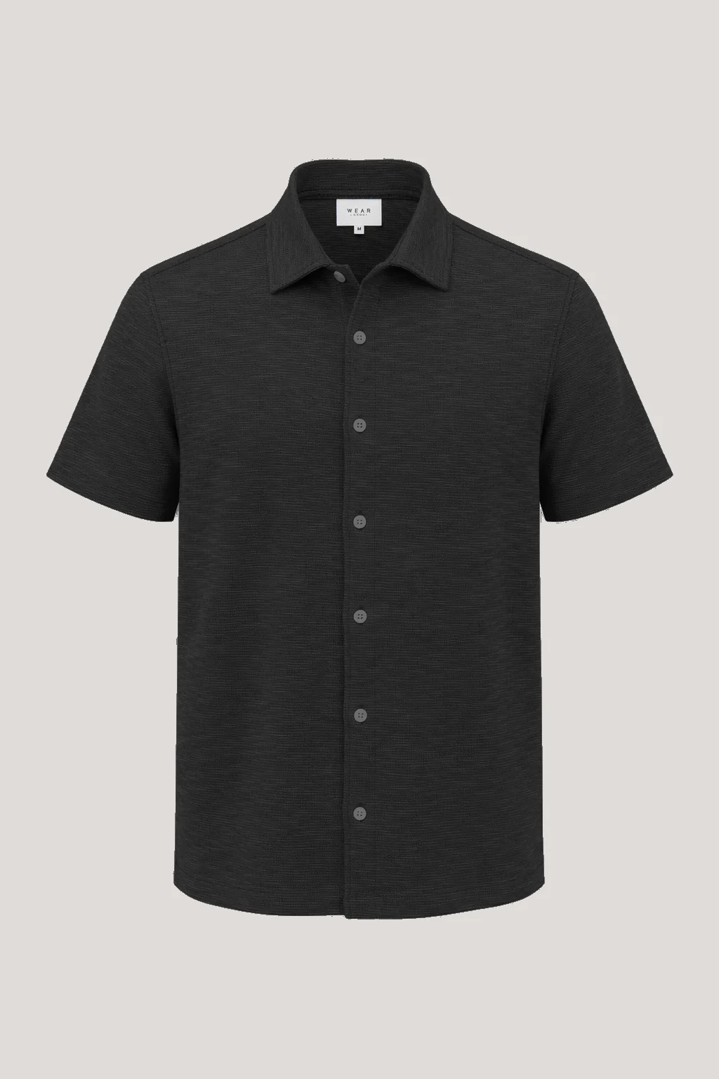Kane - Revere Short Sleeve Shirt - Black