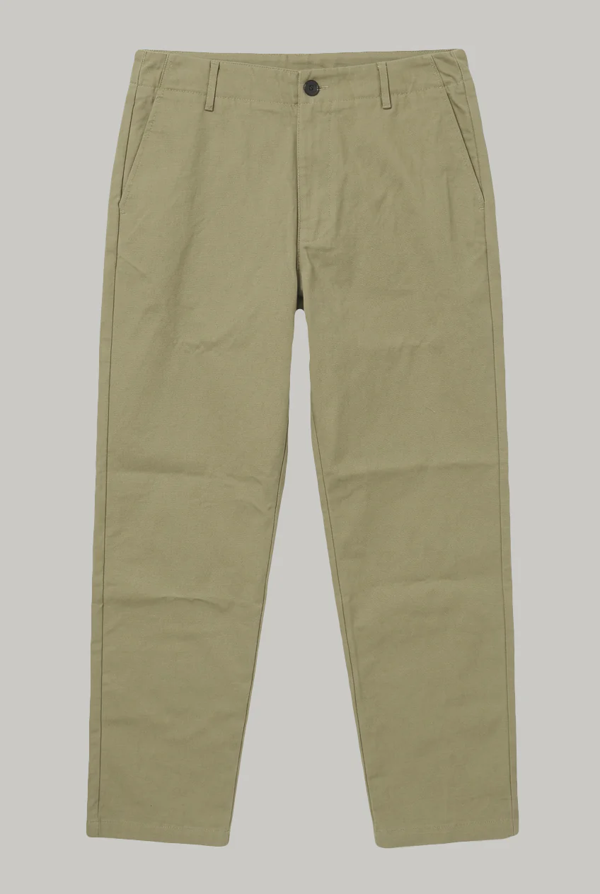 Temple Trouser - Beige Canvas