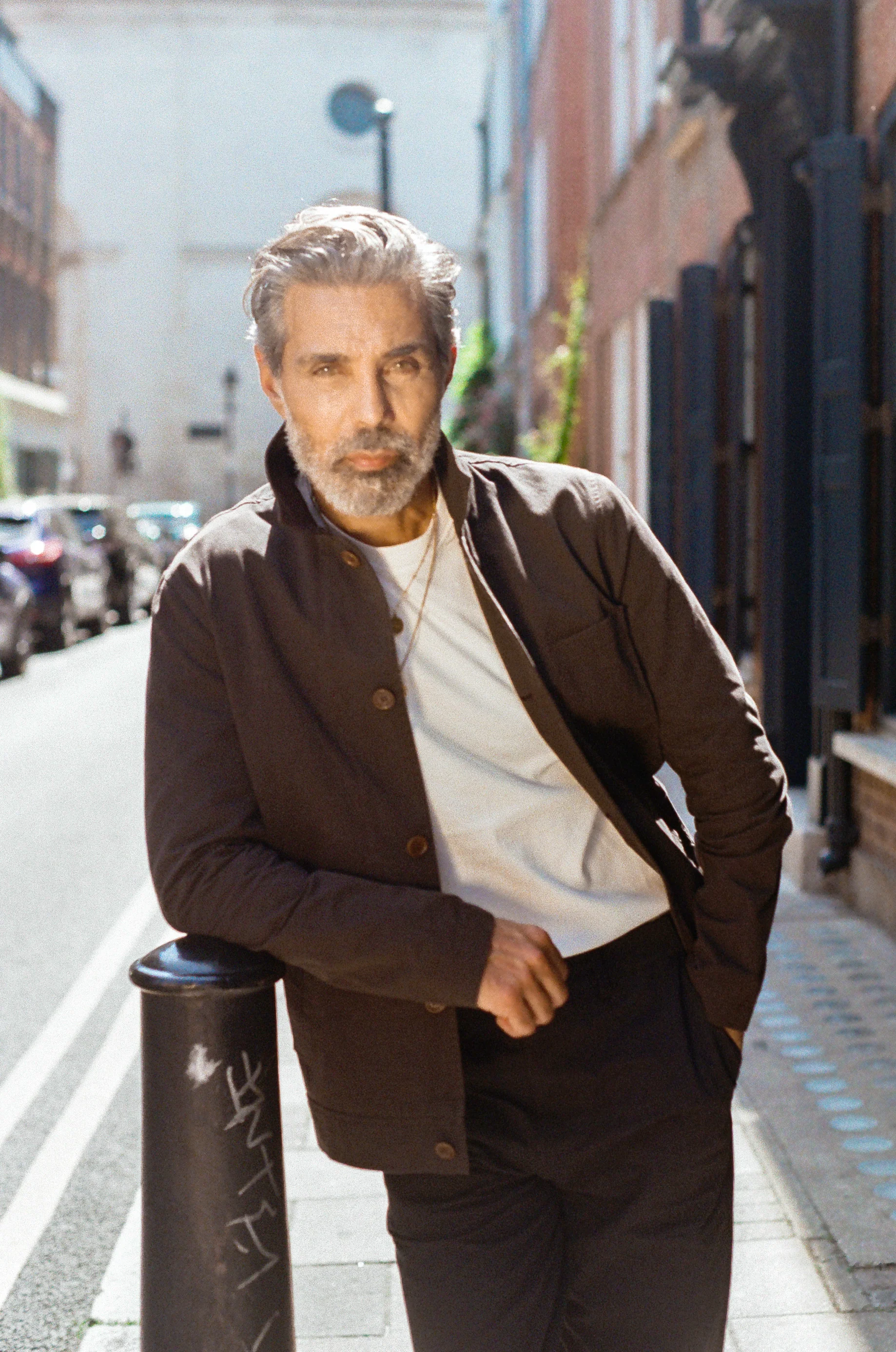The Bermondsey - Cotton Linen Two Piece Suit - Chocolate - Image 4