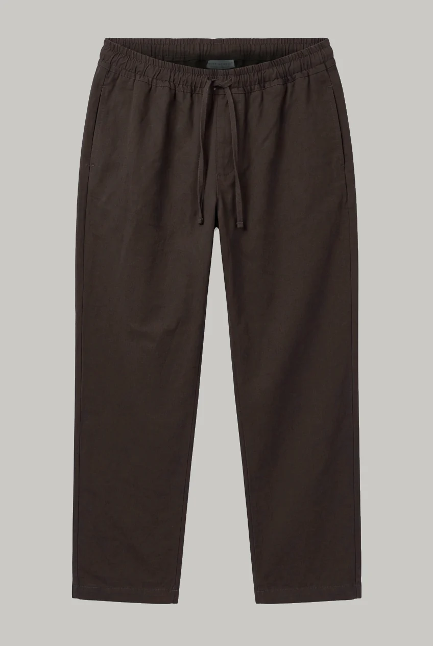 The Bermondsey - Cotton Linen Two Piece Suit - Chocolate - Image 7