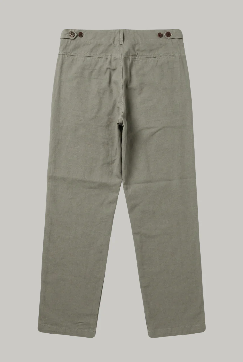 The Bermondsey - Cotton Linen Two Piece Suit - Stone - Image 8