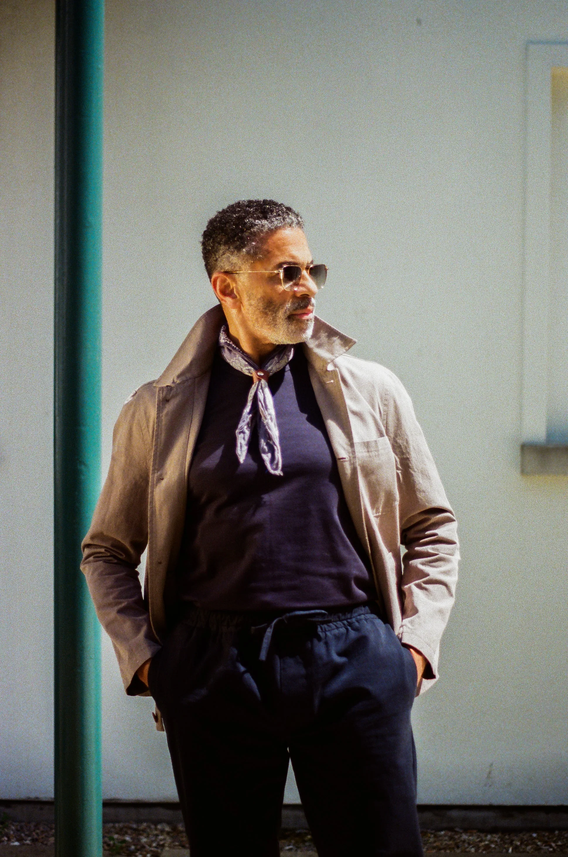 The Lutti Jacket - Stone Cotton Linen - Image 3