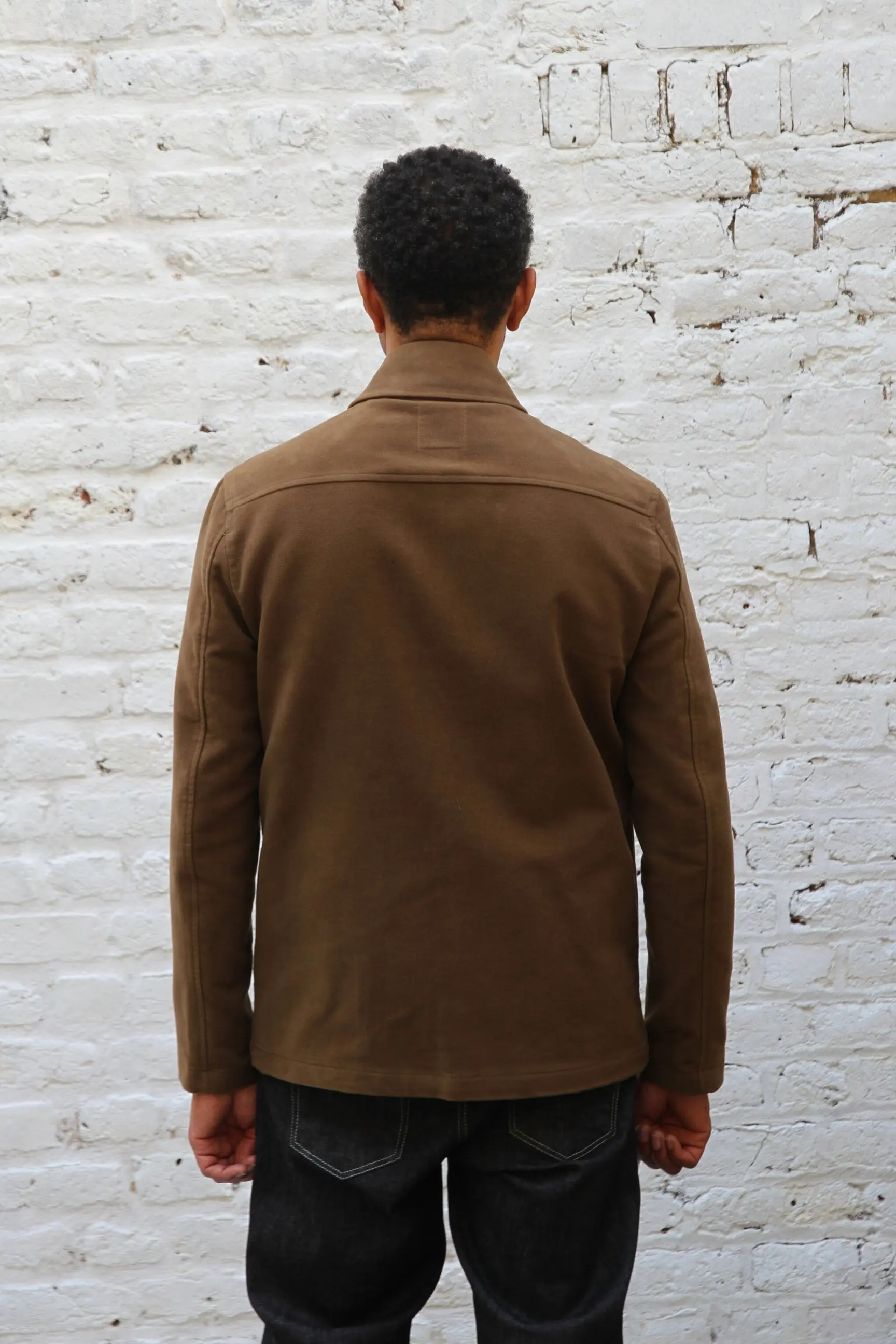 Wilkes Shacket - Camel Moleskin - Image 4